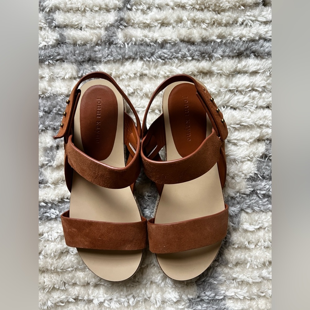 Jenni Kayne Suede Sunday Sandal